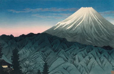 El monte Fuji visto desde Hakone