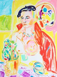 Retrato de un artista lleno de vida