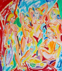 Figuras desnudas llenas de vida