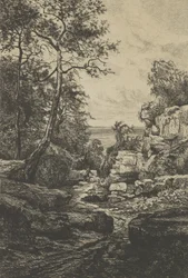 Sendero del Tamboril, Isla de Noirmoutier, siglo XIX