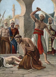 Martirio de misioneros cristianos en la India