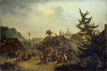 Campesinos festejando, 1779