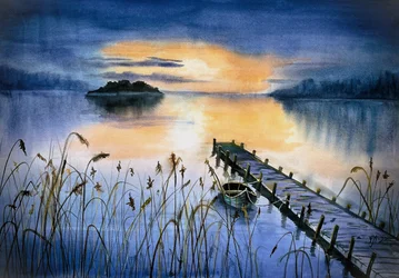 Muelle del Lago Sunset