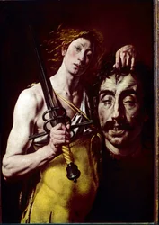 David con la cabeza de Goliat