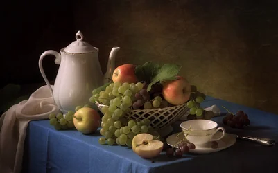 Elegante naturaleza muerta de la cosecha