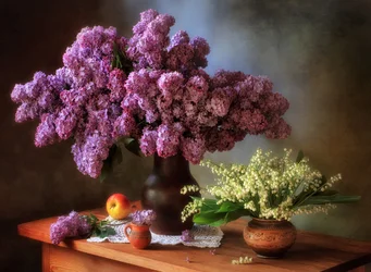 Naturaleza muerta floral primaveral