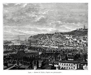Lyon, Francia, siglo XIX