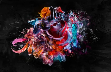 RAMO XVI, 2018 (técnica mixta sobre lienzo)