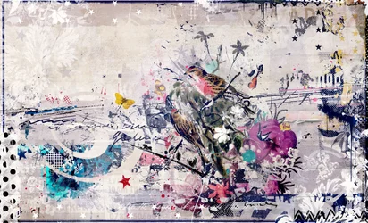 Bigger Better, 2014 (Collage sobre lienzo)