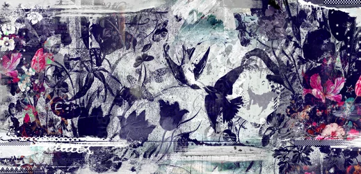Hermandad, 2015 (técnica mixta sobre lienzo)