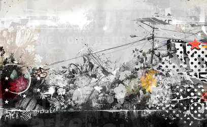 Flourish, 2016 (técnica mixta sobre lienzo)