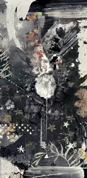 Flowerdrip, 2014 (técnica mixta sobre lienzo)