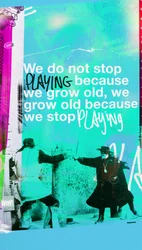 Jugando, 2016 (Collage sobre lienzo)