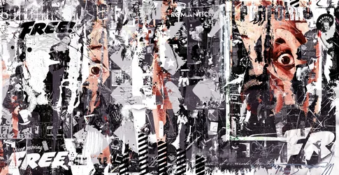 El miedo, 2016 (collage)