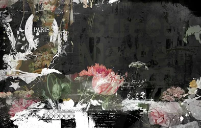 Vogued, 2015 (Collage sobre lienzo)