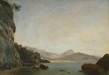 Vista del golfo de Salerno