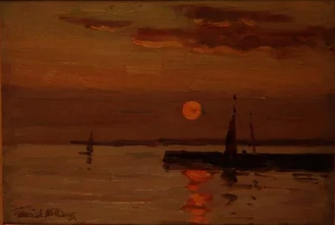 Atardecer, Concarneau, Bretaña