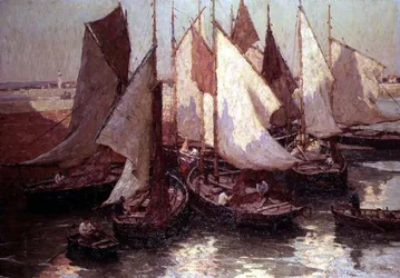 El muelle, Honfleur