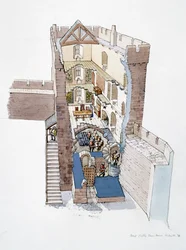Castillo de Etal, siglo XIV, c. 1990-2010