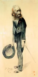 Retrato de Jacques Offenbach