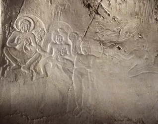 Escenas budistas, Período Davaravati