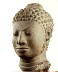 Cabeza de un Buda