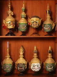 Máscaras para teatro Khon