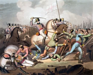 Batalla de Salamanca, España, 21 de julio de 1812