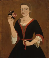 Miss Van Alen, c.1735 (óleo sobre lienzo)
