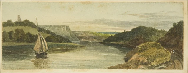 El Avon debajo de Sea Walls, c.1820