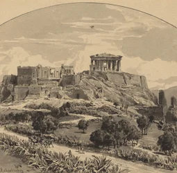 La Acrópolis desde el Oeste