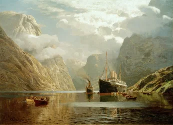 El Auguste Victoria en el Naeröfjord