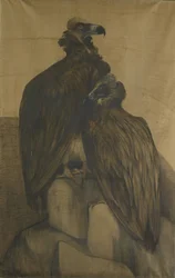 Dos buitres árabes