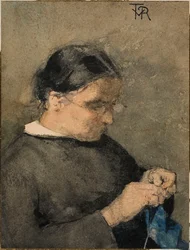 La abuela del artista
