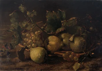 Bodegón con frutas