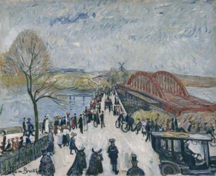 Inauguración solemne del puente Havel en Baumgartenbrück