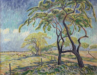 Paisaje cerca de Kaiserswaldau