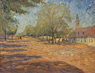 Calle del pueblo de Märkisch