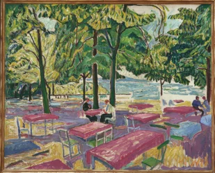 Jardín de la taberna Baumgartenbrück