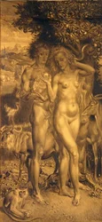 Las tres edades de la vida - panel izquierdo