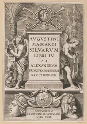 Página de Título para Agostino Mascardi, Silvarium Libri IV