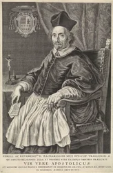Retrato de Zacharias de Mez, obispo de Tralles