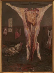 Un buey sacrificado, Roma