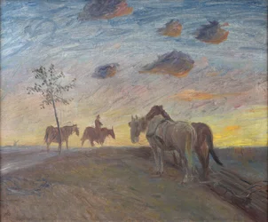 Paisaje vespertino