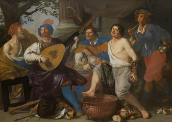 Alegoría de los cinco sentidos