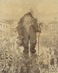El gran trol sobre Karl Johan