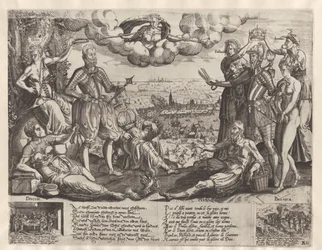 Comparación entre Oranje y Alva, con la Furia española de fondo, hacia 1577