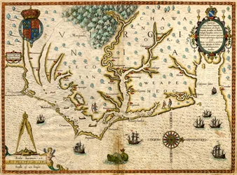 Americae Pars, Nunc Virginia... (Mapa de Virginia)