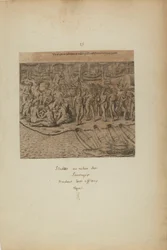 De Iss qui Acciderunt in Reditu Post Comestum Illud Mancipium. (del libro, Americae, tercera parte)