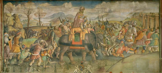 Aníbal en Italia Fresco ... (fresco)